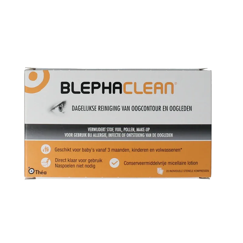 Blephaclean Kompressen 20 Stuks