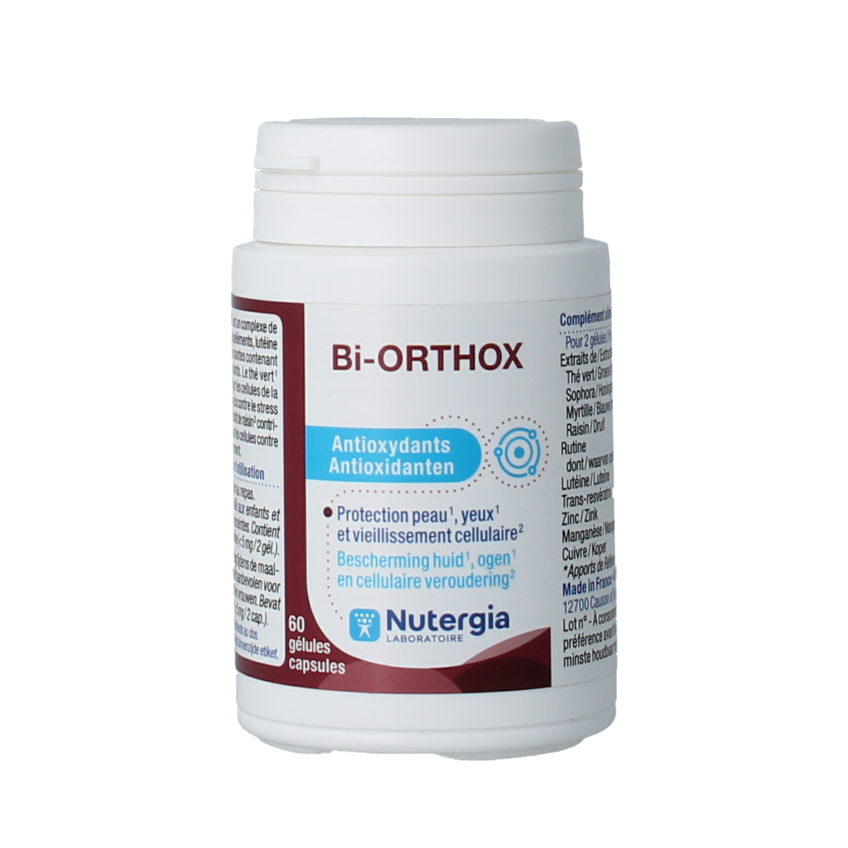 Nutergia Bi orthox 60.00 Capsules