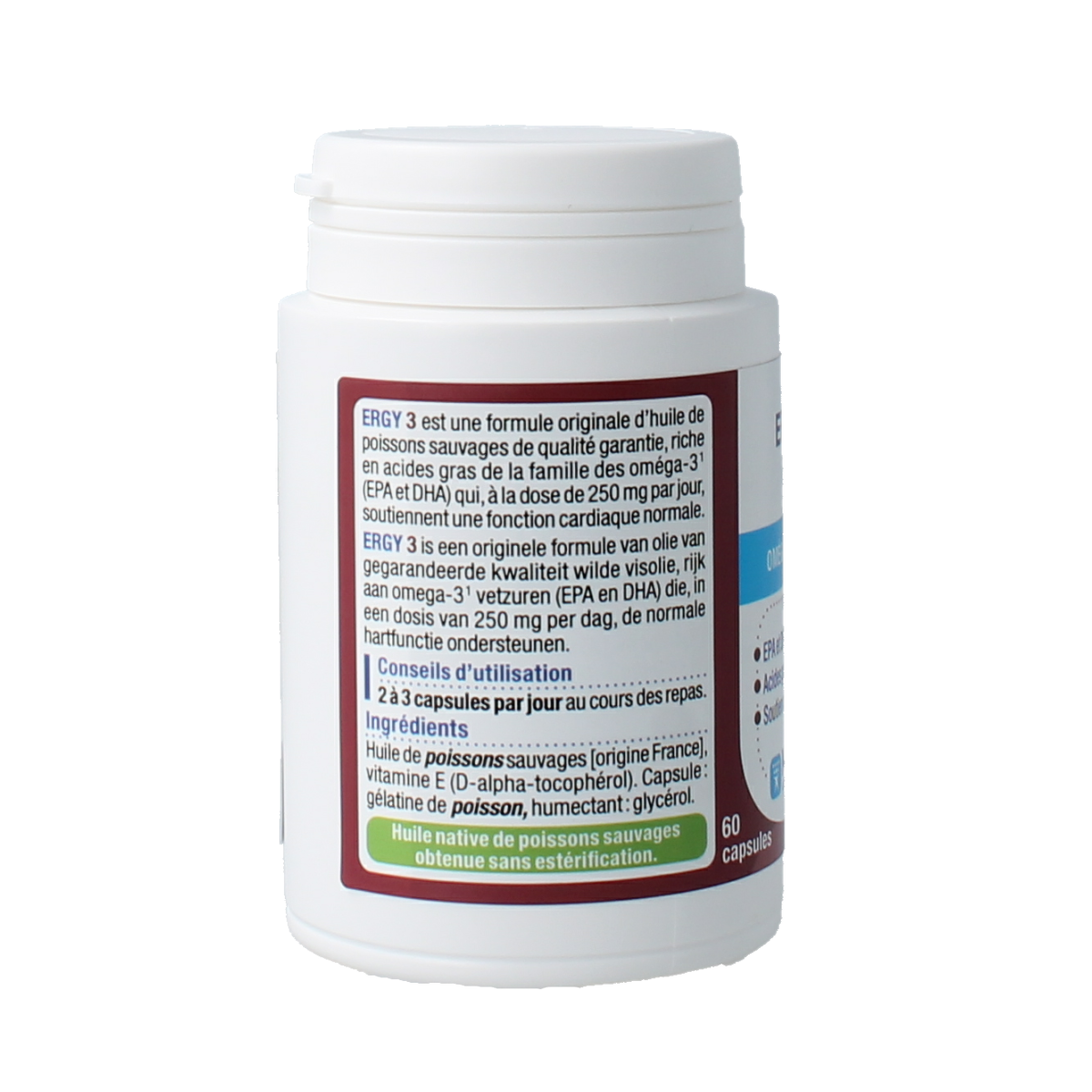 Nutergia Ergy 3 60.00 Capsules