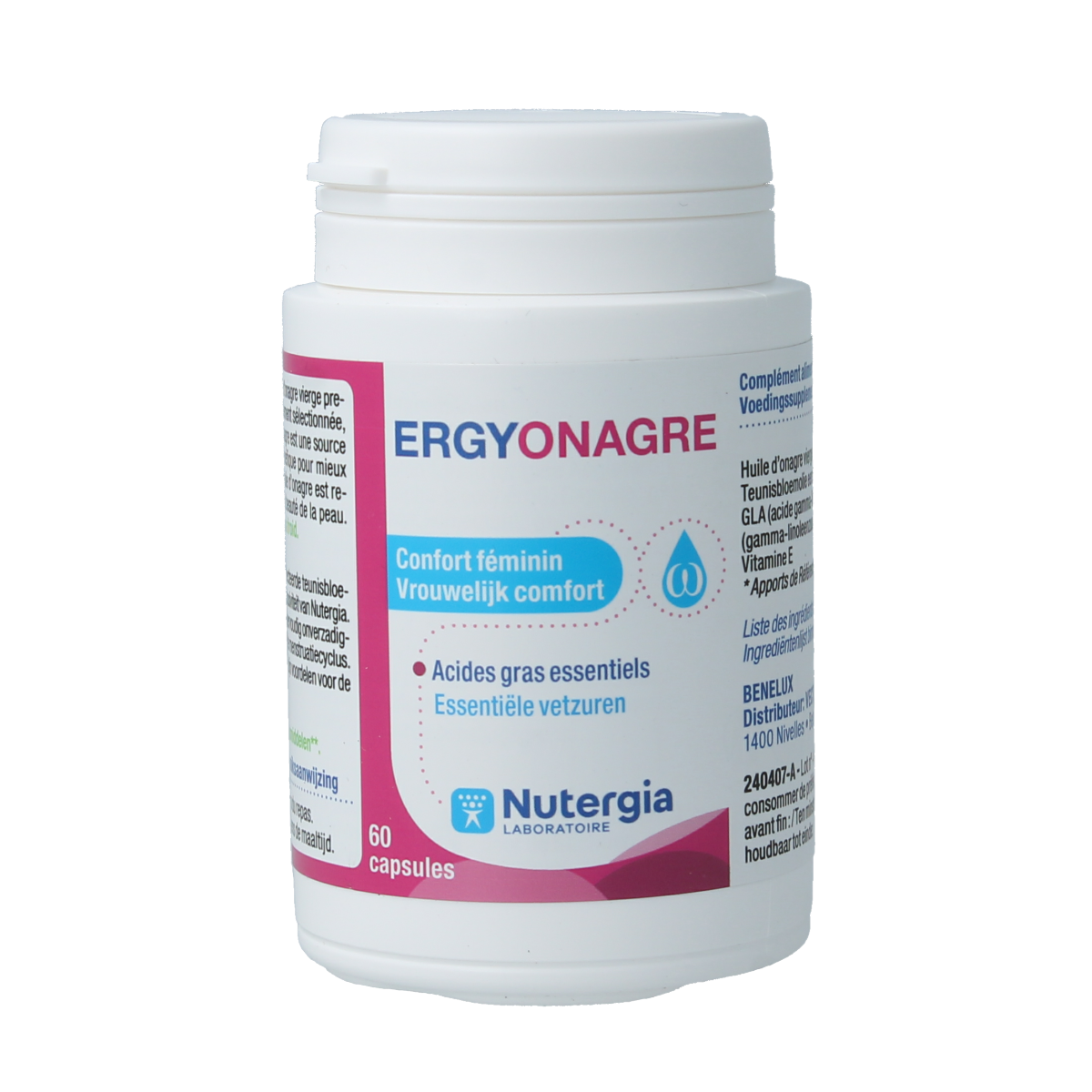 Nutergia Ergyonagre 60.00 Capsules