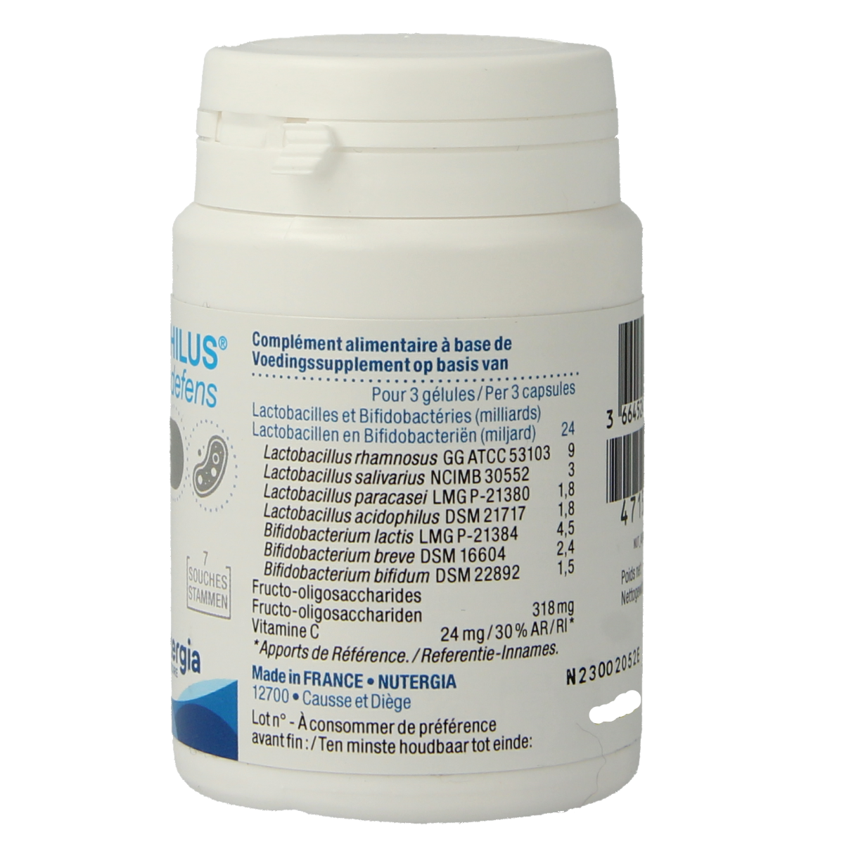 Nutergia Ergyphilus plus defens 60.00 Capsules