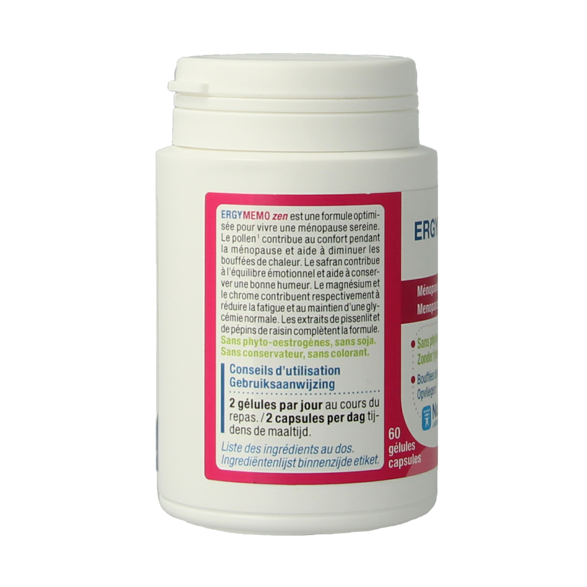 Nutergia Ergymeno zen 60.00 Capsules