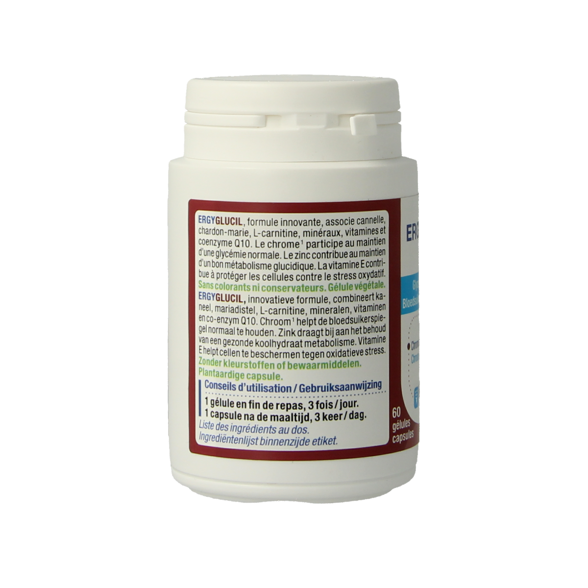 Nutergia Ergyglucil 60.00 Capsules