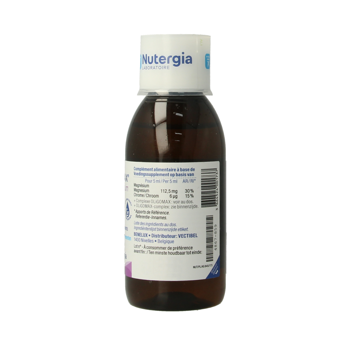 Nutergia Oligomax magnesium 150.00 Milliliter