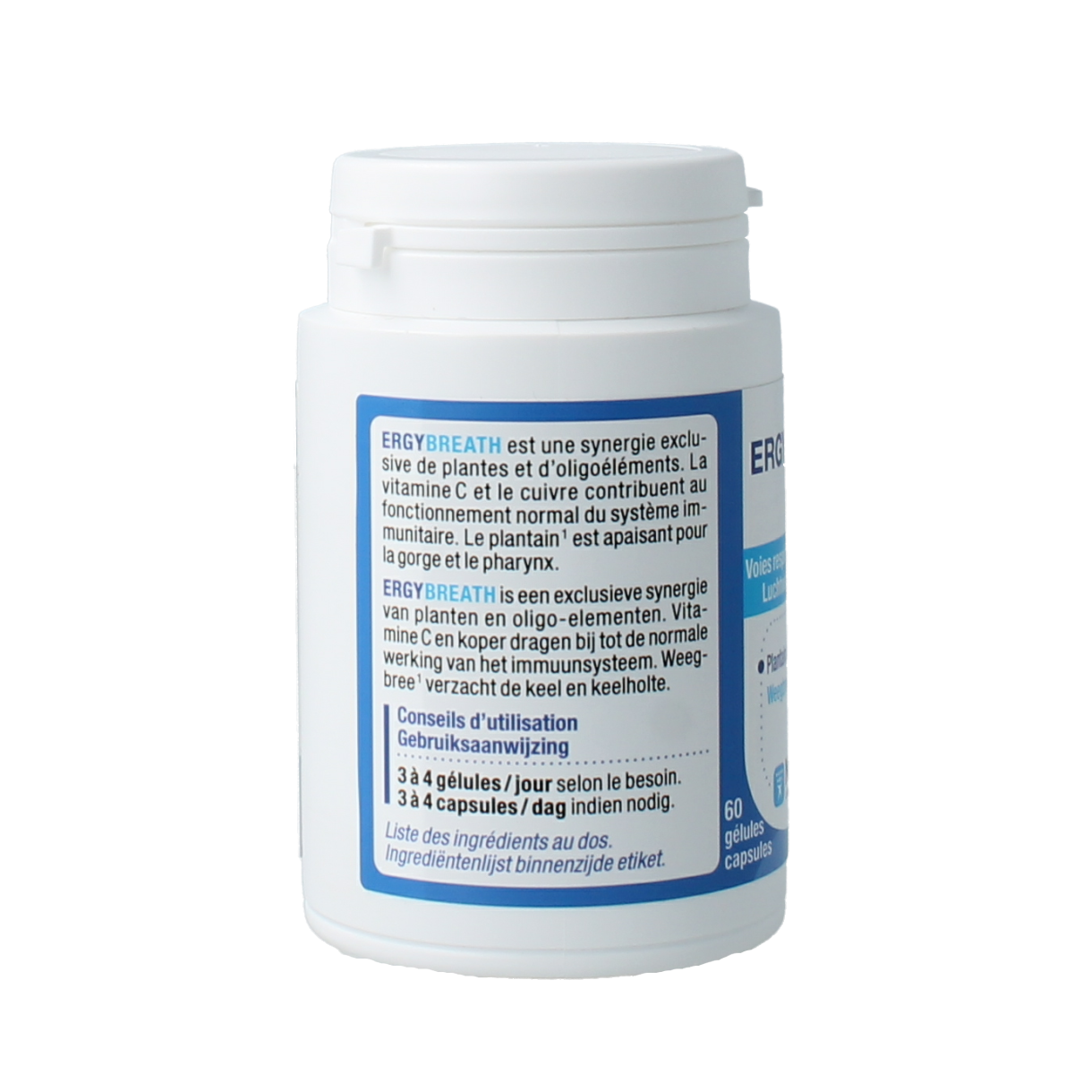 Nutergia Ergybreath 60.00 Capsules