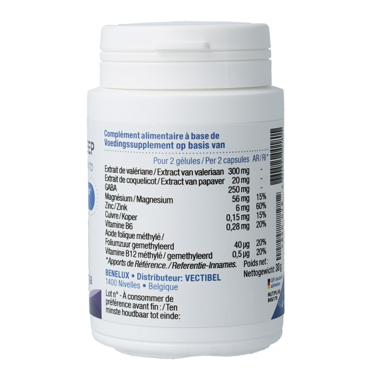 Nutergia Ergysleep phyto 60.00 Capsules