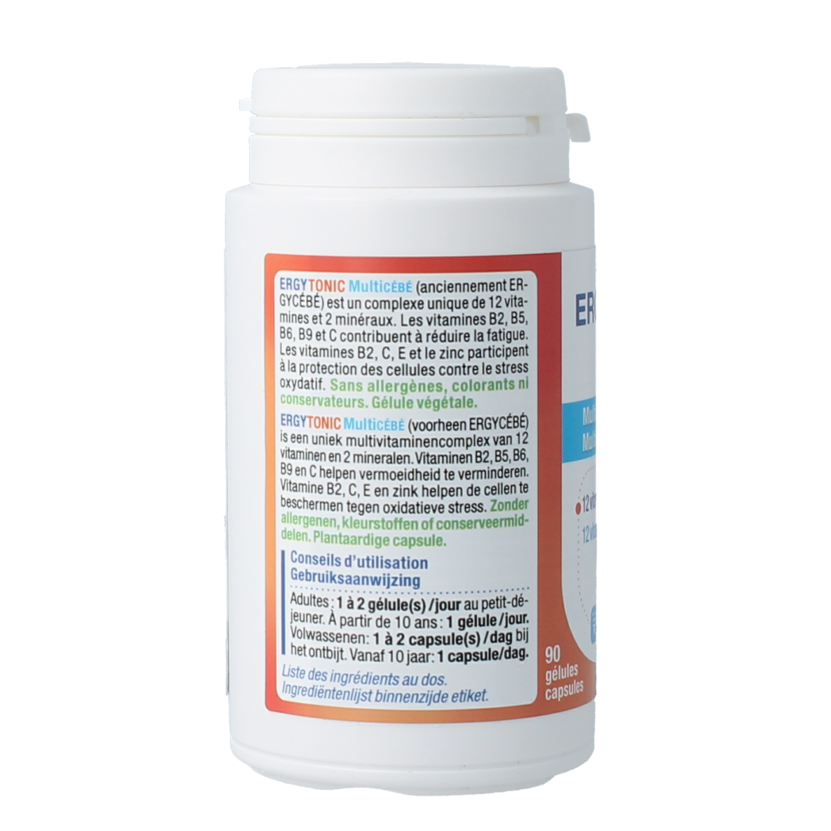 Nutergia Ergytonic multicebe 90.00 Capsules