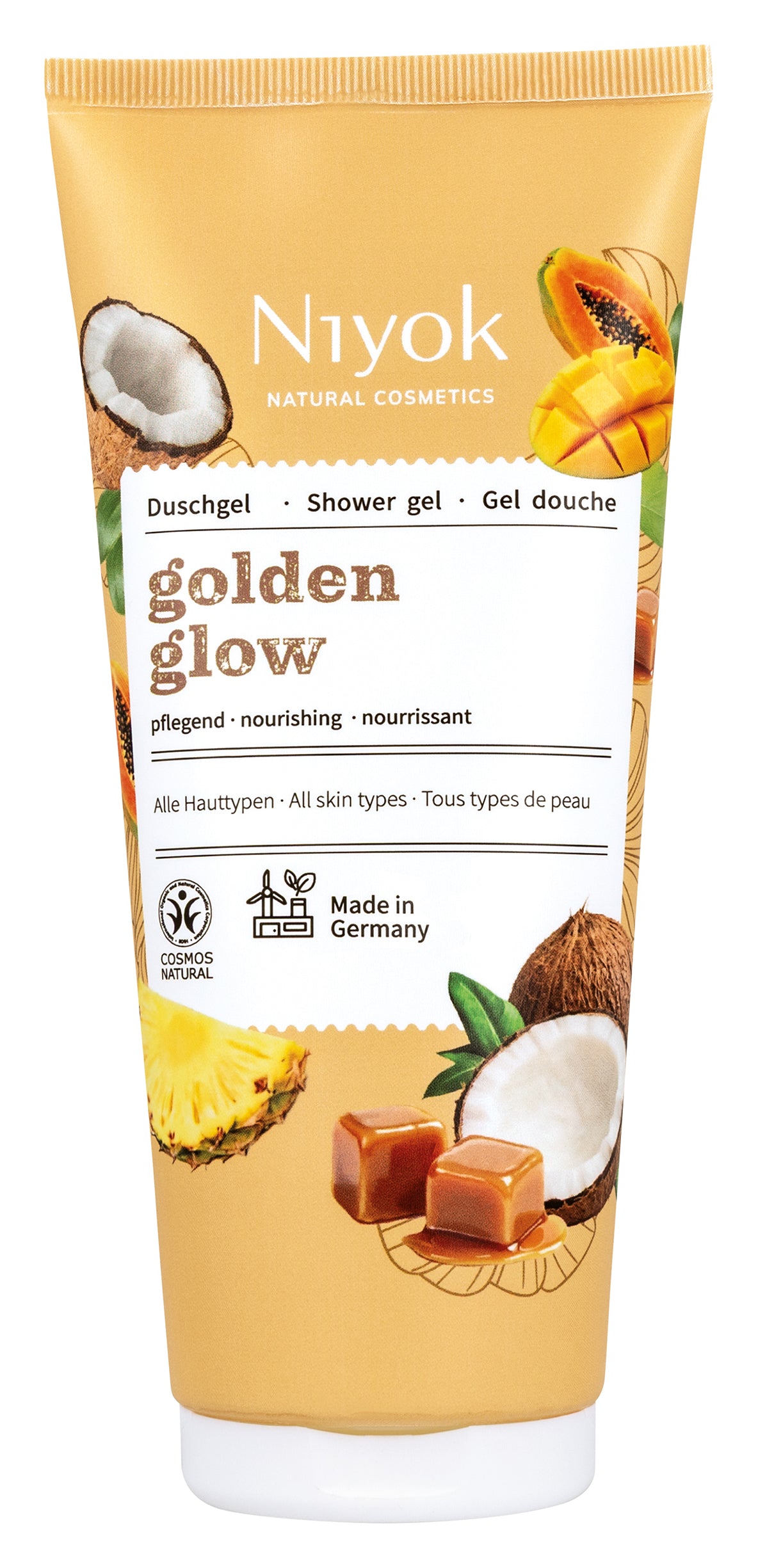 Niyok shower gel Golden Glow 200.00 Milliliter