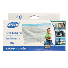 CareBag Meeneemtoilet navulzak 12 Stuks