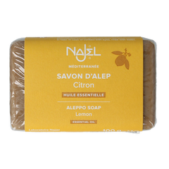 Najel Aleppo Aleppo zeep olijf citroen limoen 100.00 Gram