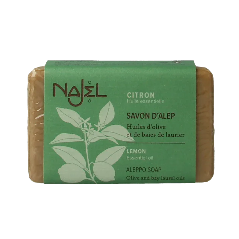 Najel Aleppo Aleppo zeep olijf citroen limoen 100 Gram