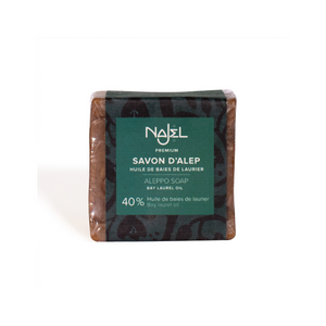 Najel Aleppo Aleppo-Seife Lorbeeröl 40% 185 Gramm