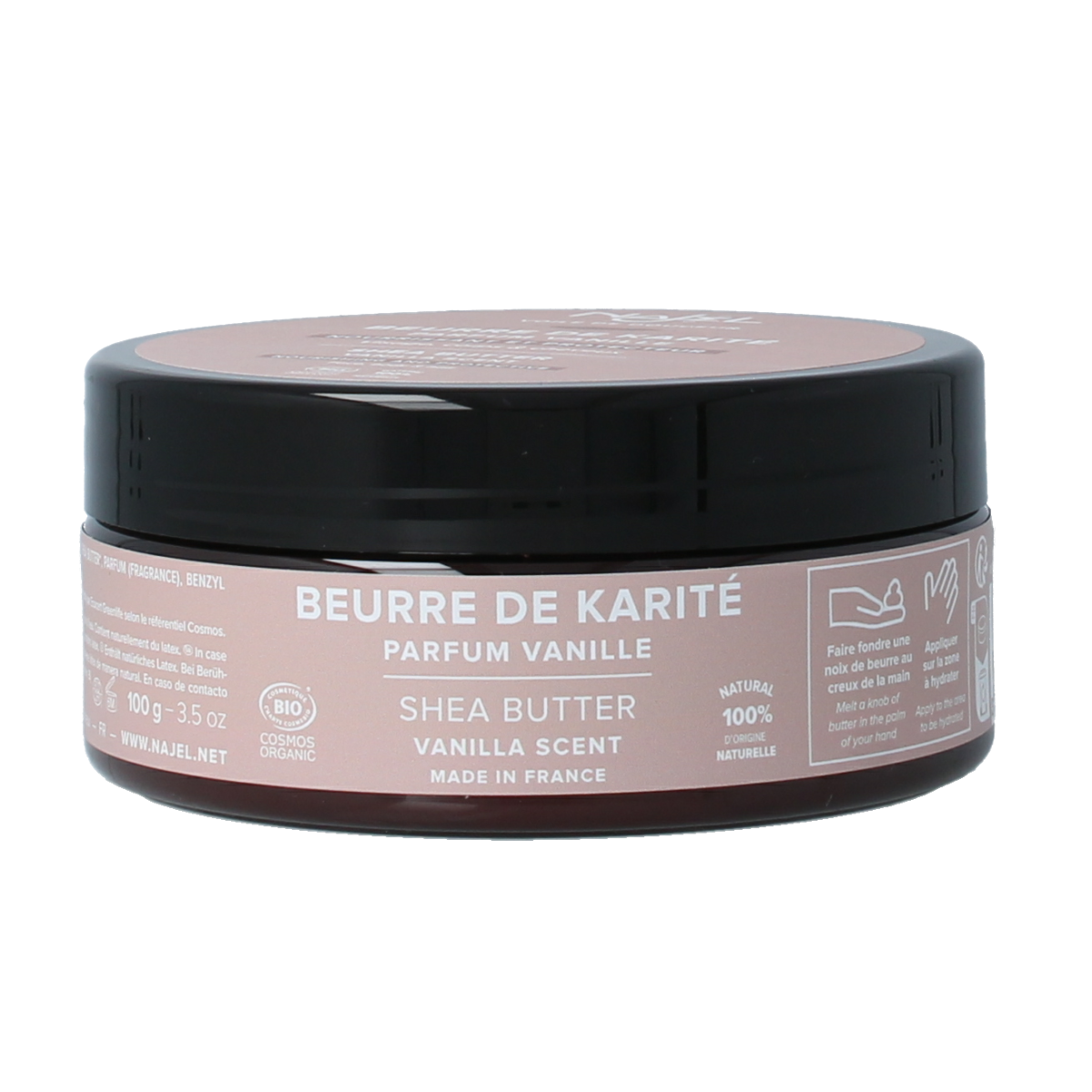 Najel Aleppo Shea butter vanille 100.00 Gram