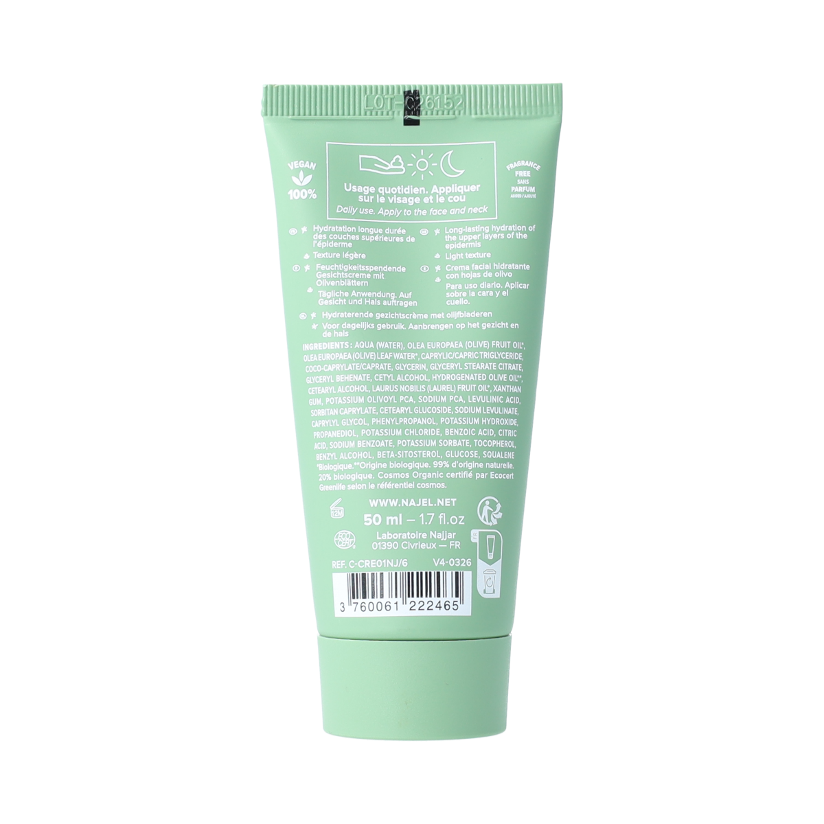Najel Aleppo Gezichtscreme 50.00 Milliliter