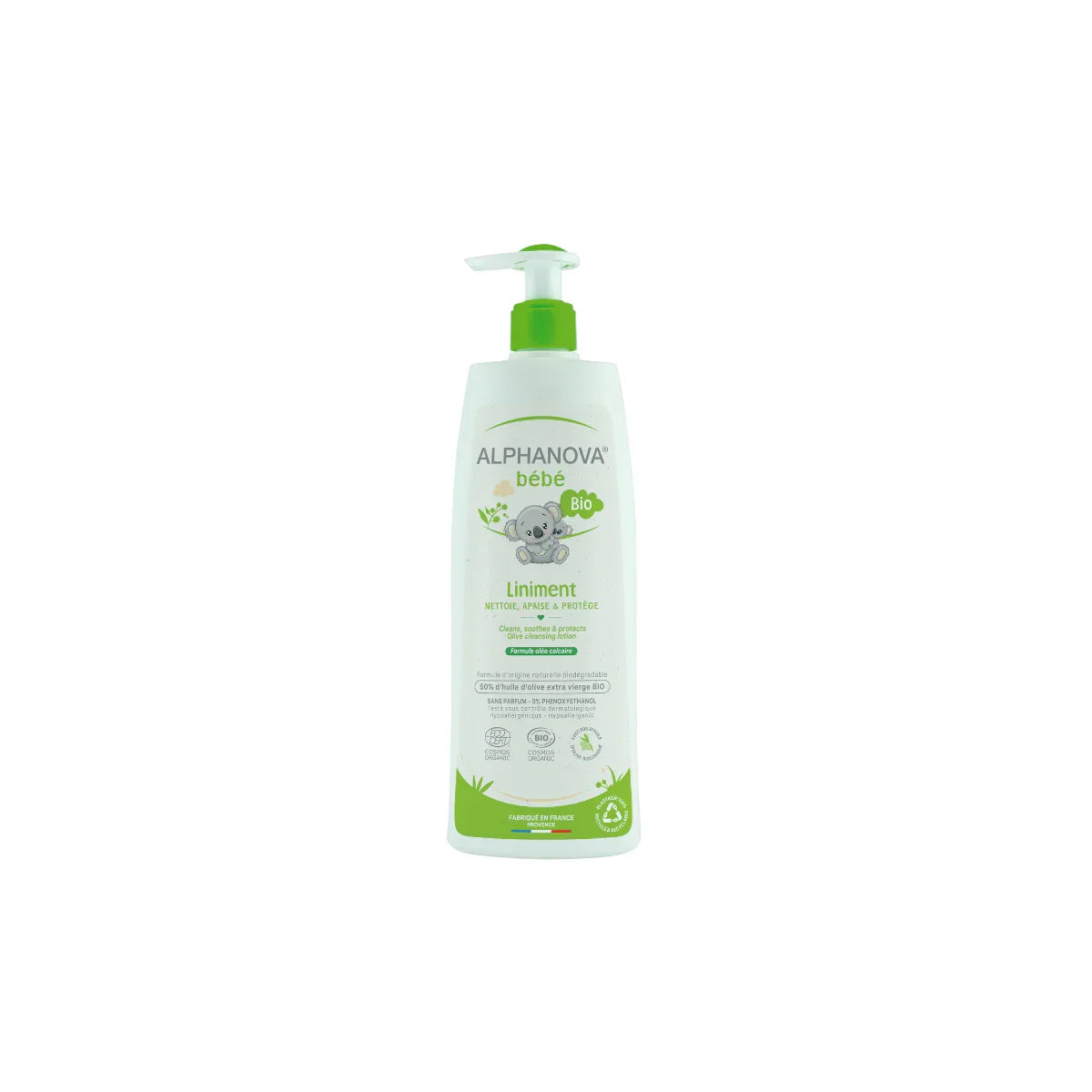 Alphanova Bebe Baby bio olive cleanser 500 Milliliter