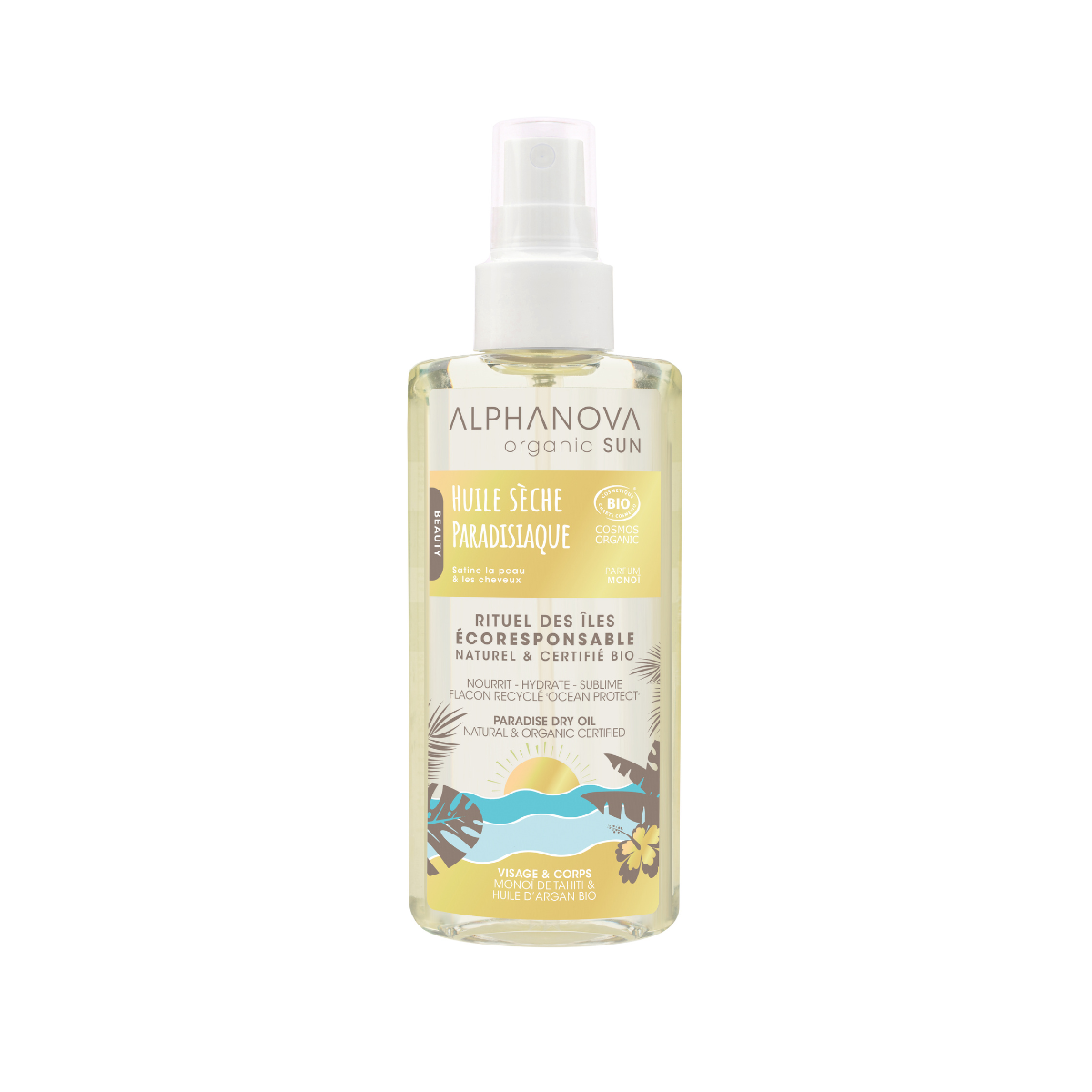 Alphanova Sun Sun bio paradise dry oil organic 125 Milliliter