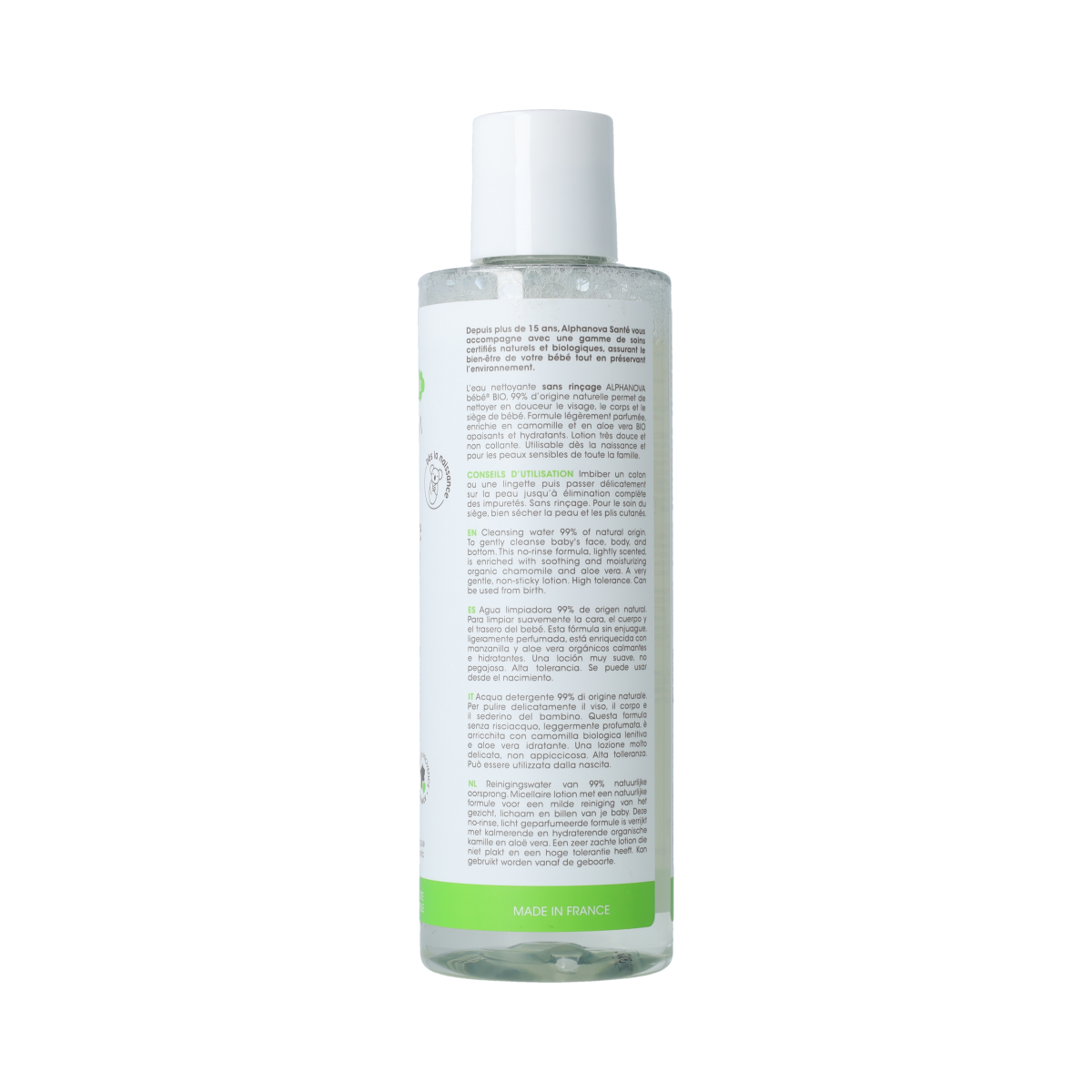Alphanova Bebe Cleansing Water  200.00 Milliliter