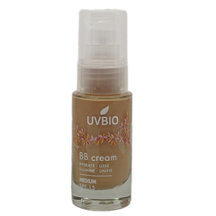 UVBIO BB cream 5-in-1 medium bio SPF15 30 Milliliter
