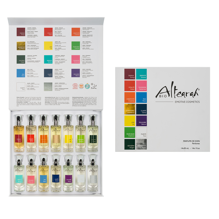 Altearah Parfum de soin box 14x30ml bio 1 Set