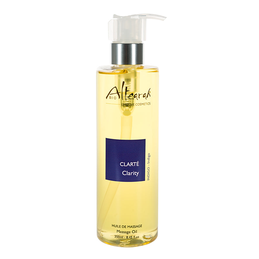 Altearah Massageolie clarity indigo bio 250 Milliliter