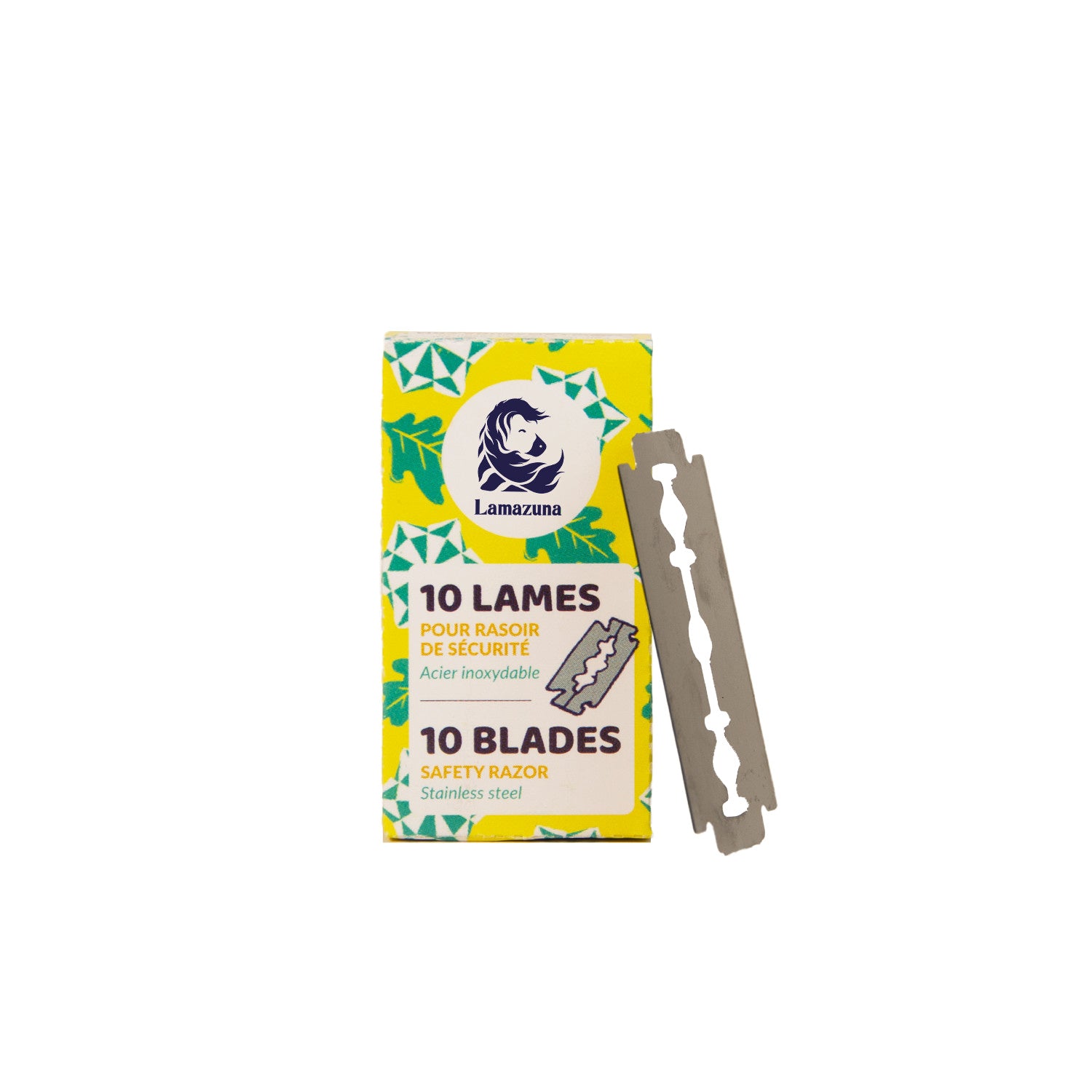 Lamazuna Replacement blades for safety razor 10 Stuks