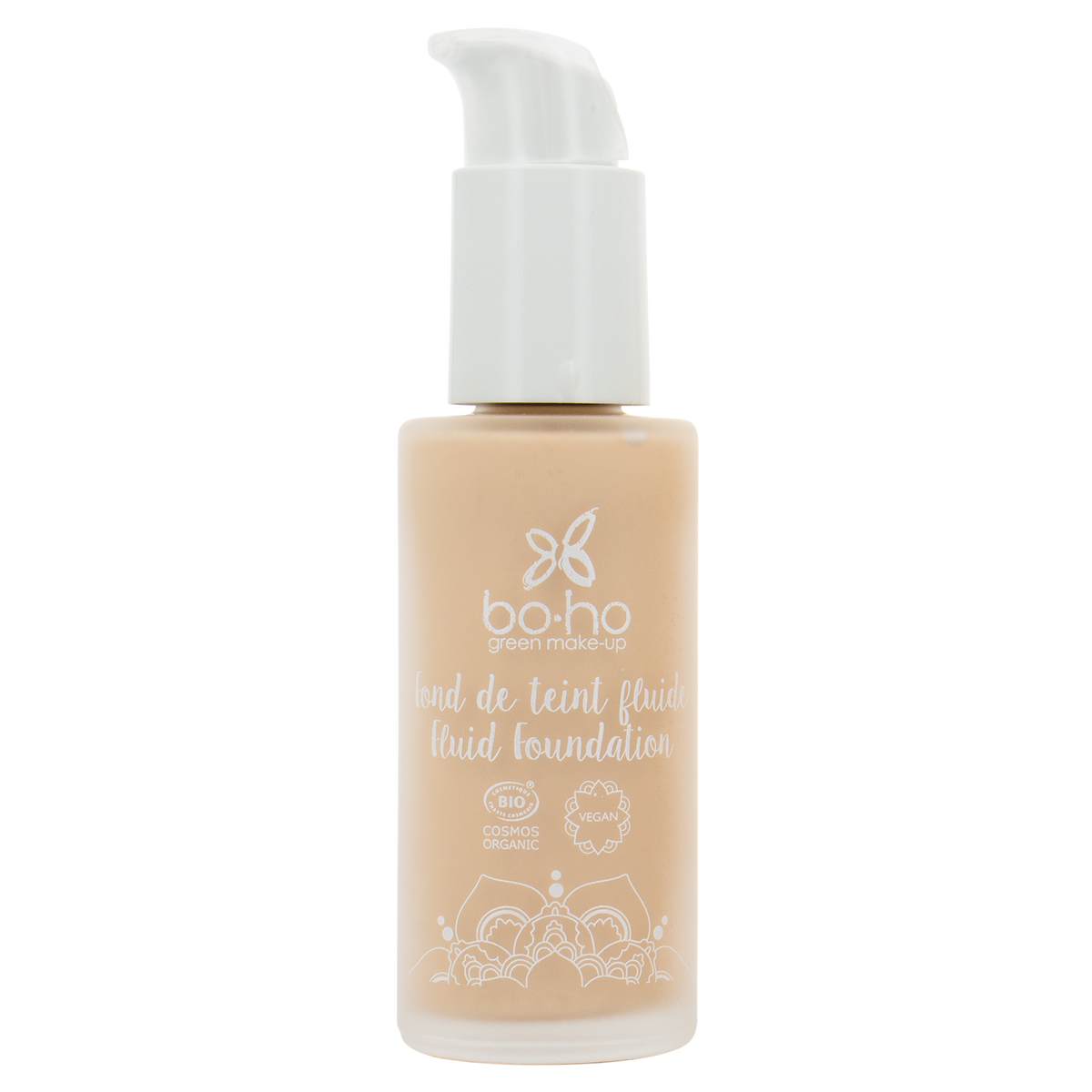 Boho green makeup Liquid foundation 01 porcelain 30 Milliliter