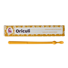 Lamazuna Bioplastic oriculi yellow 1 Stuks