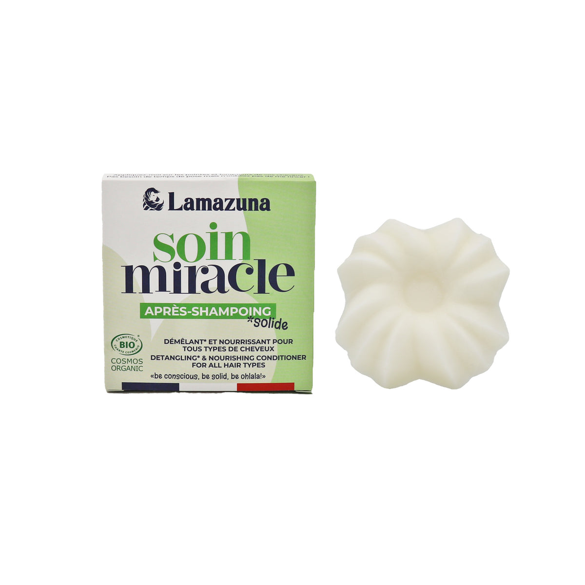 Lamazuna Conditioner bar detangling & nourishing 74 Gram