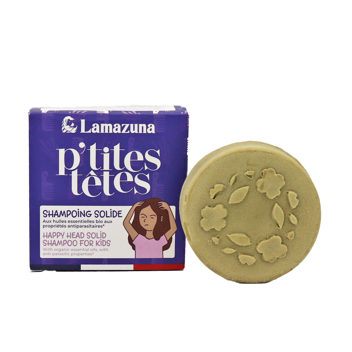 Lamazuna Shampoo bar for kids - happy head 70 Gram