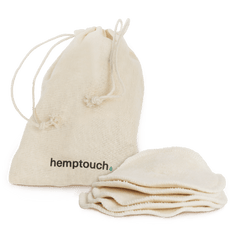 Hemptouch Reusable cotton pads + laudry bag 5.00 Stuks
