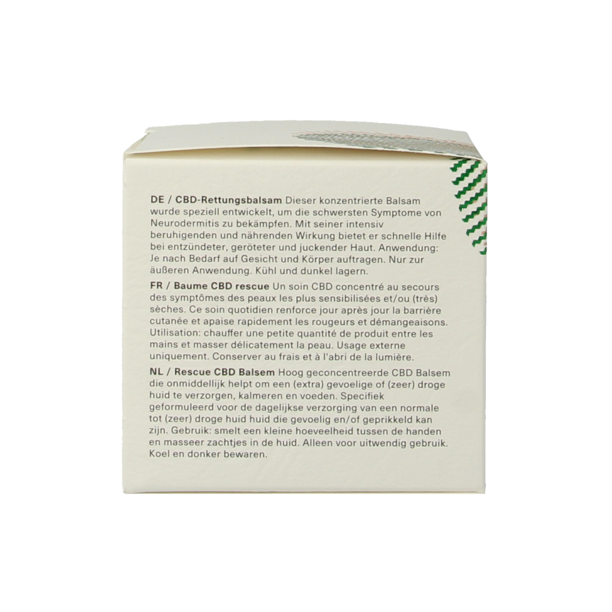 Hemptouch CBD rescue skin balm eco design 50.00 Milliliter