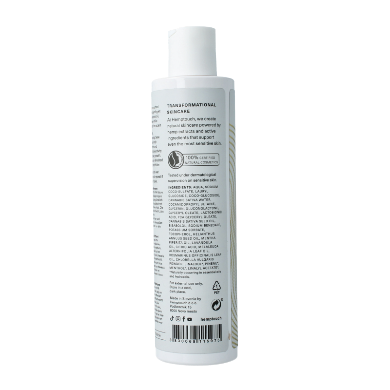 Hemptouch Revive cleansing shampoo 250 Milliliter