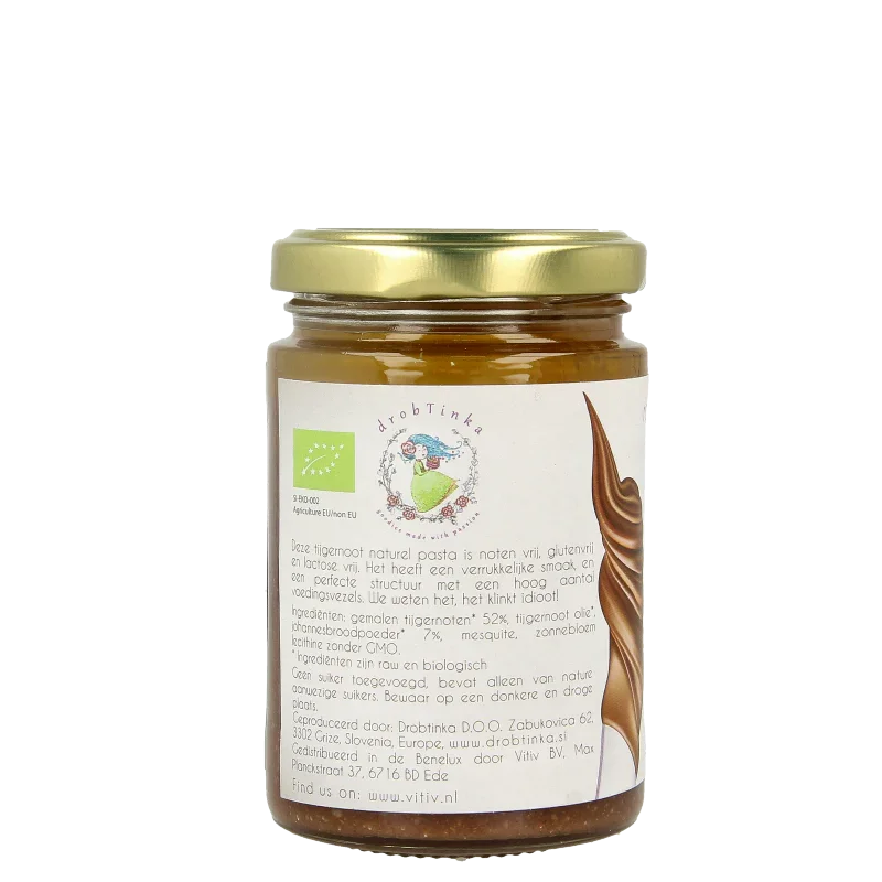 Vitiv Tijgernoot pasta johannesbrood bio 200 Gram