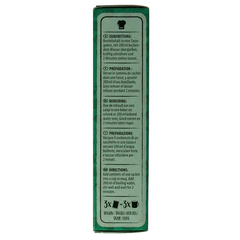 Natur Compagnie Fixe tasse instant soep tomaat bio  60 Gram