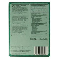 Natur Compagnie Fixe tasse instant soep tomaat bio  60 Gram
