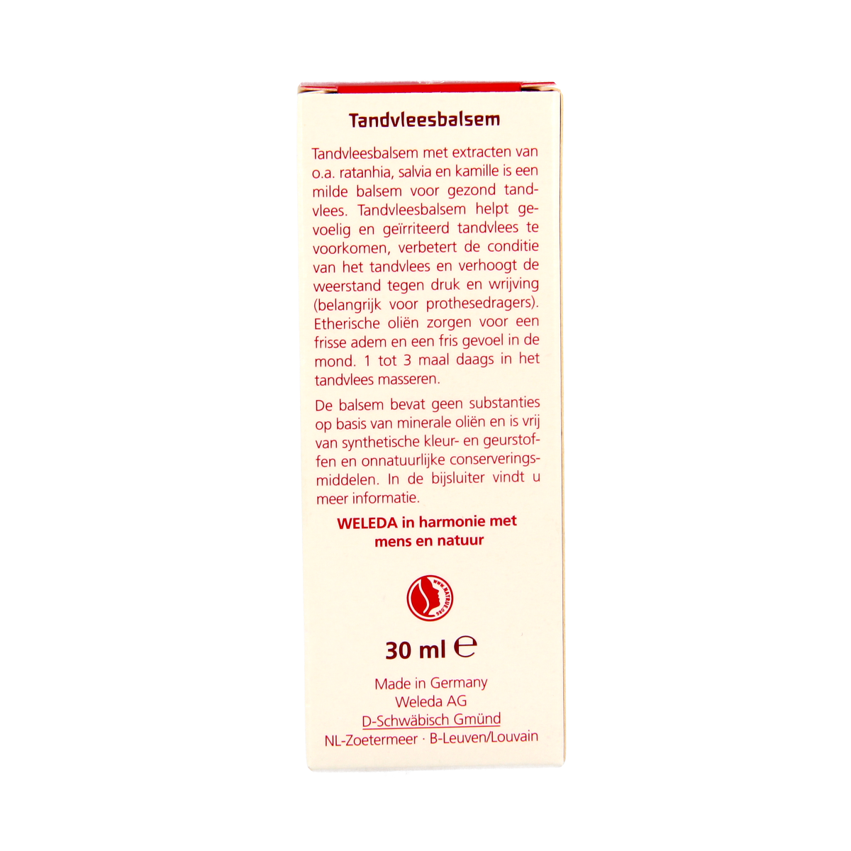 Weleda Oral care tandvlees balsem 30.00 Milliliter