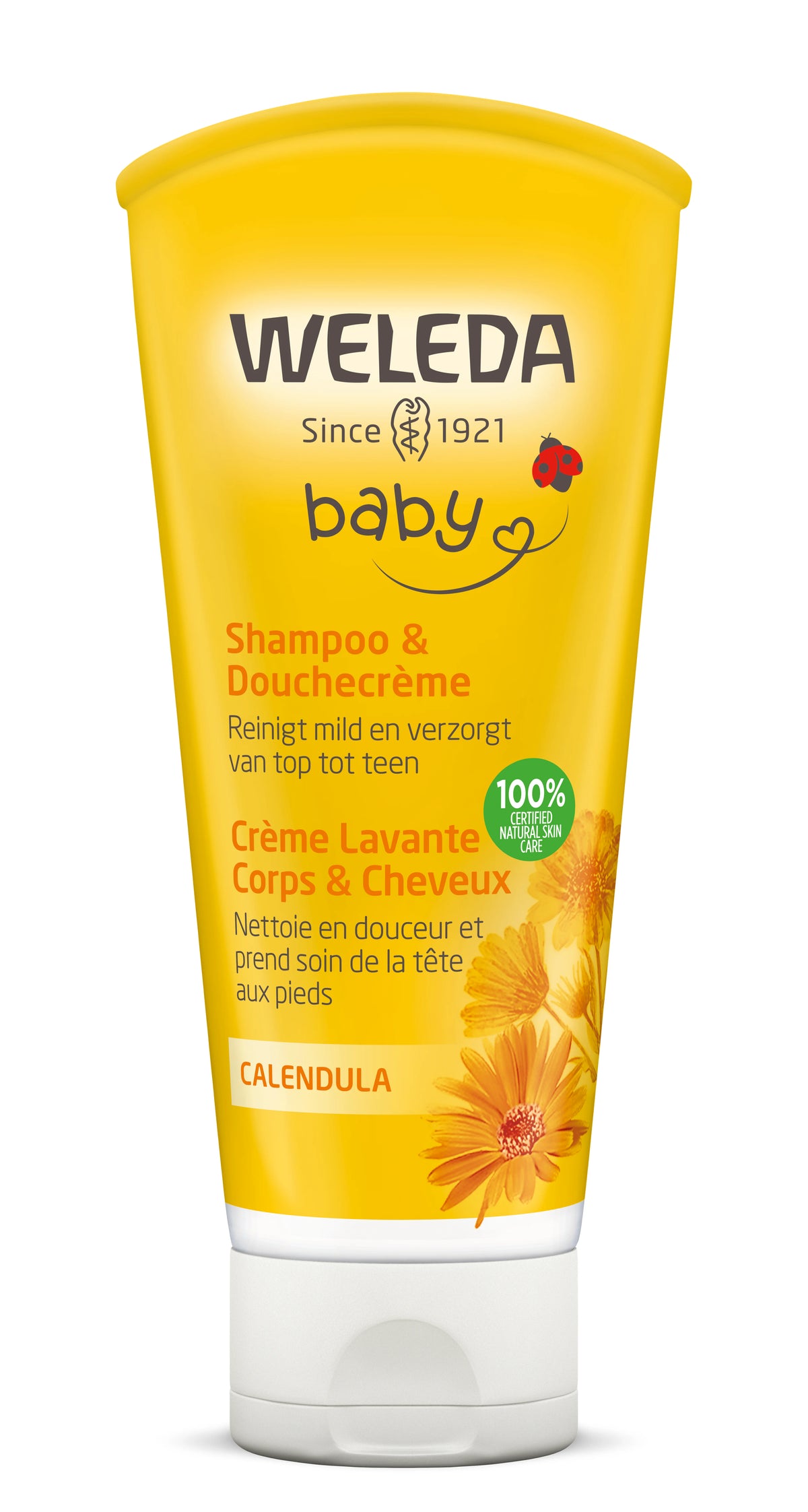 Weleda Calendula baby shampoo & shower cream 200 Milliliters