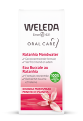 Weleda Oral care ratanhia mondwater 50.00 Milliliter