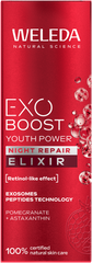 Weleda Exo night repair elixir granaatappel astaxanthine 30.00 Milliliter