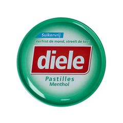 Diele Menthol suikervrij 50 Gram