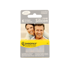 Ohropax Silicon clear 6.00 Stuks