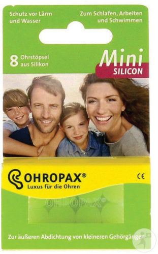 Ohropax Silicon mini 8 Stuks