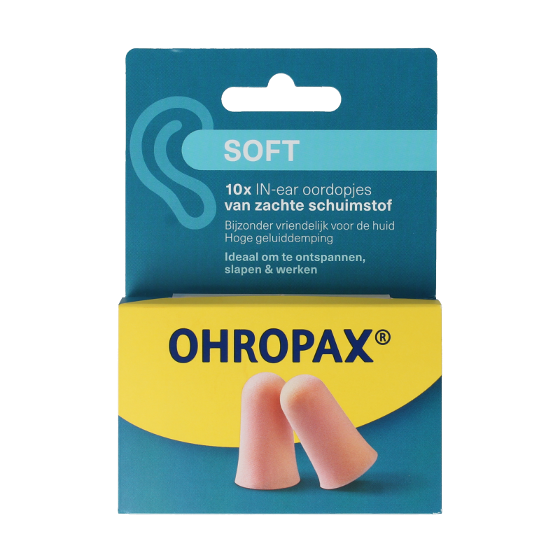 Ohropax Oordopjes soft 10 Stuks