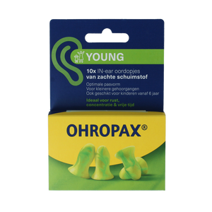 Ohropax Oordopjes young 10.00 Stuks