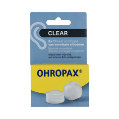 Ohropax Silicon clear 6.00 Stuks