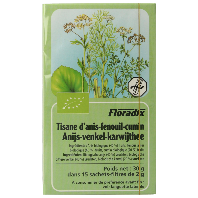 Salus Anijs venkel karwij thee bio 15 Zakjes