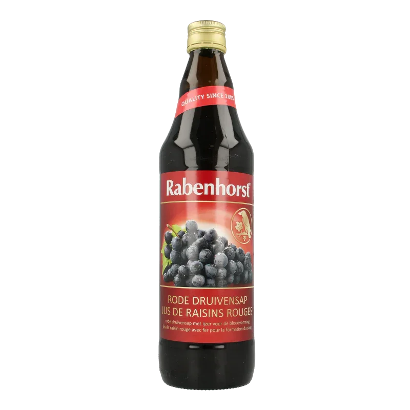 Rabenhorst Druivensap met ijzer 750 Milliliter