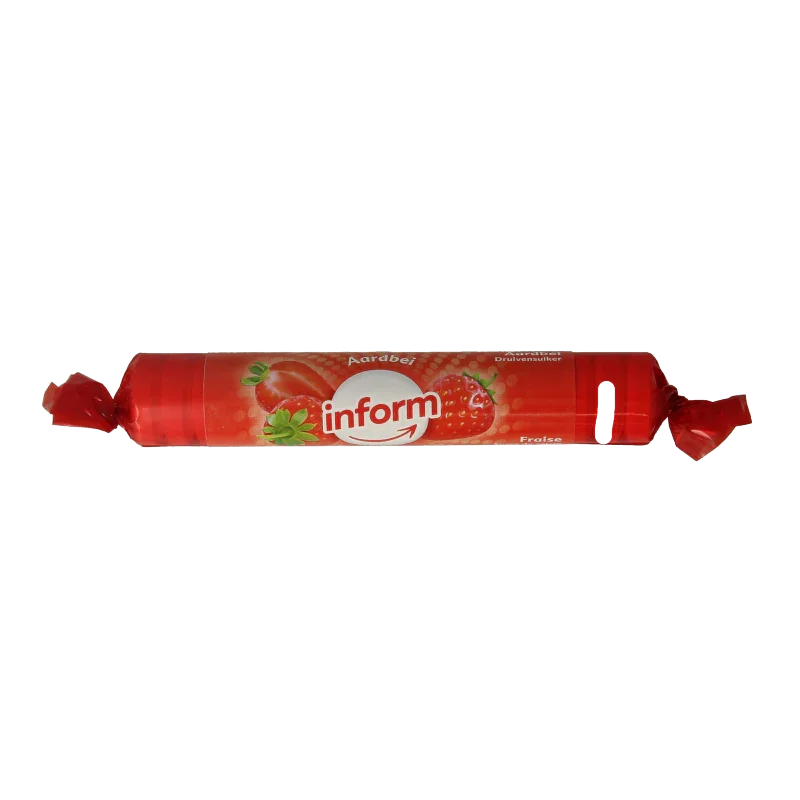 Inform Druivensuiker aardbei 1 Rol