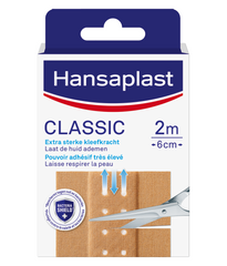 Hansaplast Classic 2m x 6cm 1 Stuks