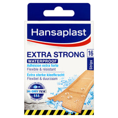 Hansaplast Extra strong waterproof 16.00 Stuks